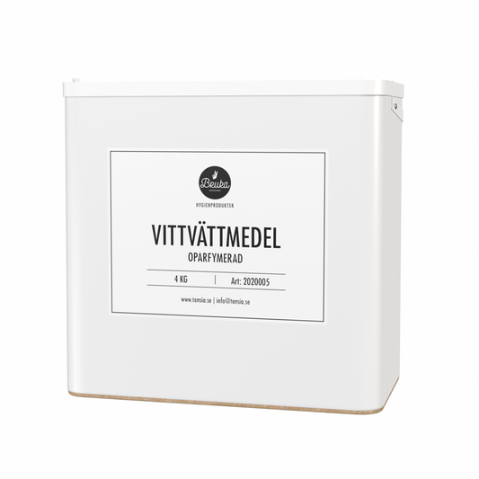 Vittvättmedel 4 kg oparfymerat